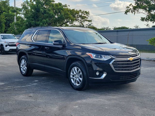 Black Metallic 2021 Chevrolet Traverse SUV / Crossover Front-Wheel Drive 9-Speed Automatic