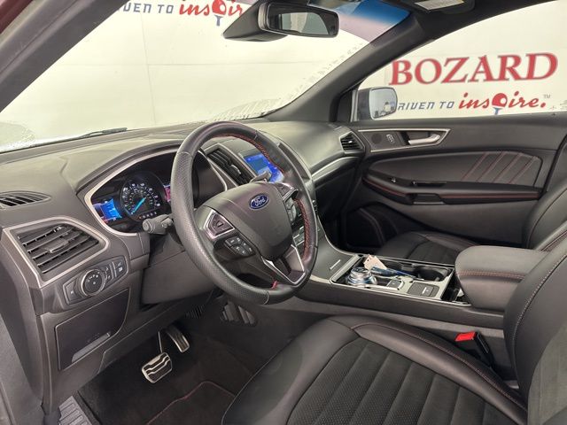 2020 Burgundy Velvet Metallic Tinted Clearcoat Ford Edge ST Line FWD SUV
