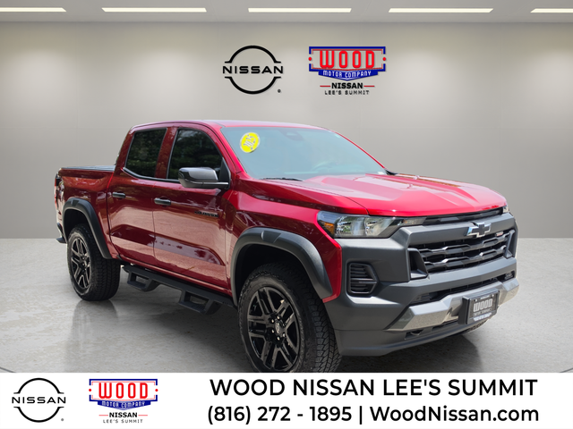 Radiant Red Tintcoat 2025 Chevrolet Colorado Pickup Truck Four-Wheel Drive 8-Speed Automatic
