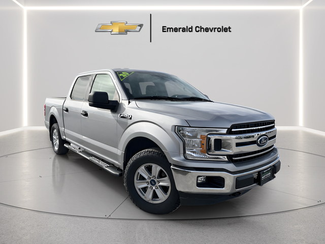 Silver Spruce Metallic 2020 Ford F-150 XLT SuperCrew 4WD Pickup Truck Four-Wheel Drive 6-Speed Automatic