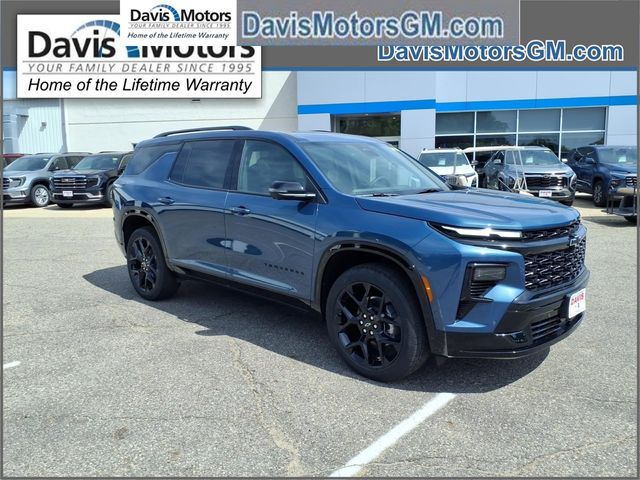 Lakeshore Blue Metallic 2026 Chevrolet Traverse RS AWD SUV / Crossover Four-Wheel Drive 8-Speed Automatic