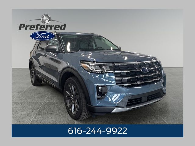 Vapor Blue Metallic 2026 Ford Explorer SUV / Crossover All-Wheel Drive Automatic