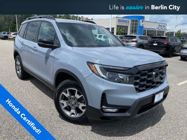 Sonic Gray Pearl 2023 Honda Passport SUV / Crossover All-Wheel Drive 9-Speed Automatic