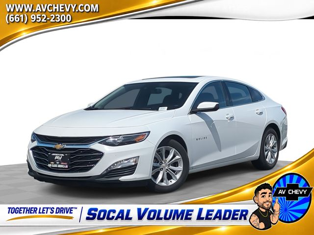 Summit White 2024 Chevrolet Malibu Sedan Front-Wheel Drive Continuously Variable Transmission