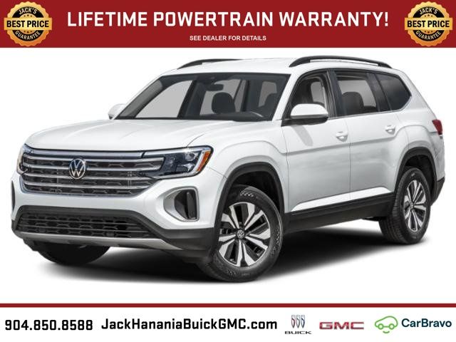 Deep Black 2024 Volkswagen Atlas SUV / Crossover Front-Wheel Drive 8-Speed Automatic