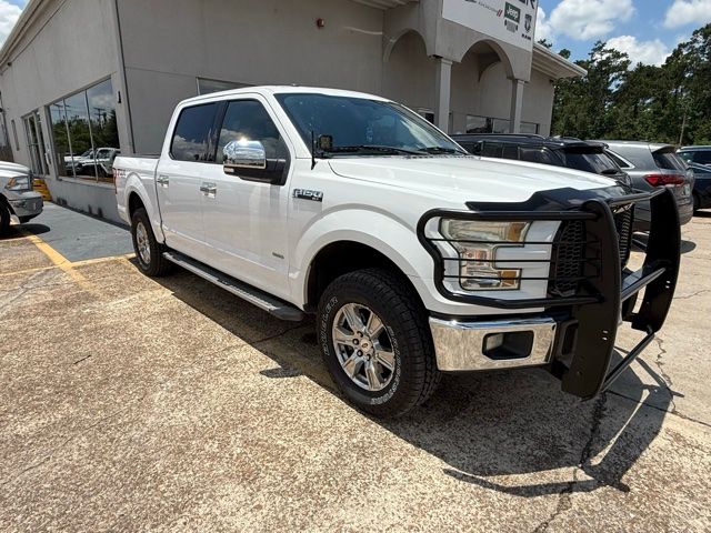 Oxford White 2015 Ford F-150 XLT SuperCrew 4WD Pickup Truck Four-Wheel Drive 6-Speed Automatic