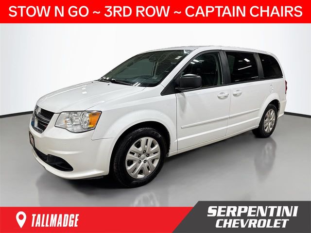 White Knuckle Clearcoat 2017 Dodge Grand Caravan SE FWD Minivan Front-Wheel Drive 6-Speed Automatic