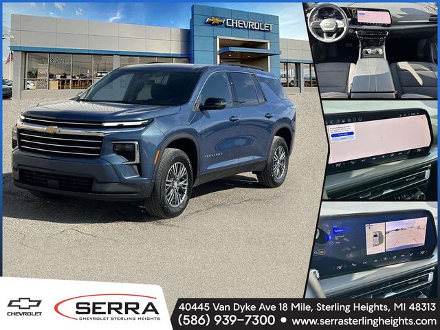 Lakeshore Blue Metallic 2024 Chevrolet Traverse LT AWD SUV / Crossover Four-Wheel Drive 8-Speed Automatic