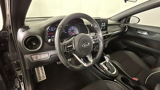 2021 Aurora Black Pearl Kia Forte GT-Line FWD Sedan