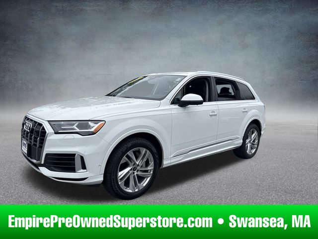 Carrara White 2023 Audi Q7 SUV / Crossover All-Wheel Drive 8-Speed Automatic