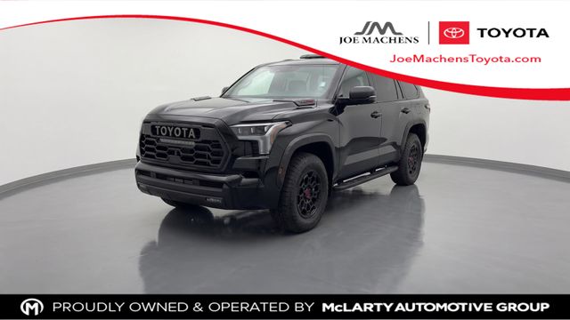 Midnight Black 2026 Toyota Sequoia TRD Pro 4WD SUV / Crossover Four-Wheel Drive Automatic