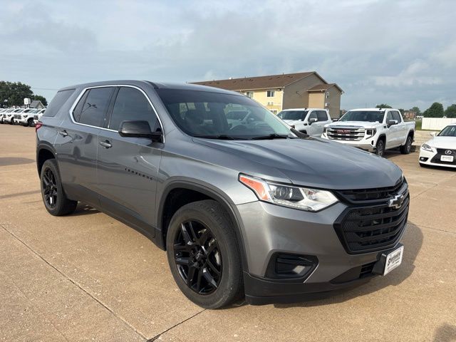Gray (Satin Steel Metallic) 2020 Chevrolet Traverse SUV / Crossover Front-Wheel Drive 9-Speed Automatic