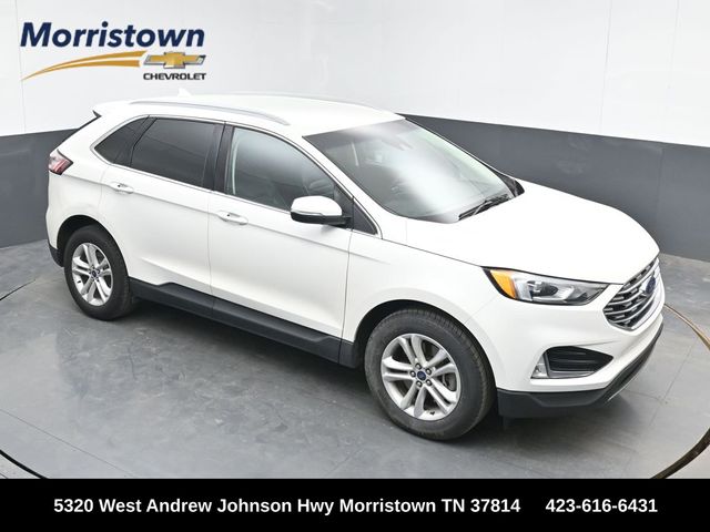 White Metallic 2020 Ford Edge SEL AWD SUV / Crossover All-Wheel Drive 8-Speed Automatic