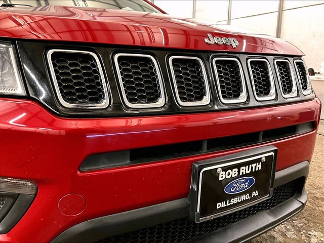 2018 Jeep Compass Latitude Red at Subaru and VW of Moon Township