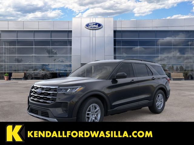 Black Metallic 2026 Ford Explorer SUV / Crossover All-Wheel Drive Automatic