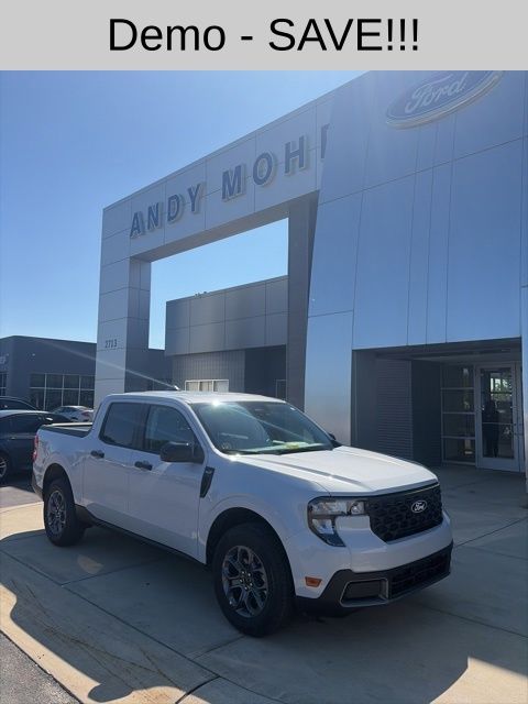 White Metallic 2025 Ford Maverick Pickup Truck All-Wheel Drive 8-Speed Automatic