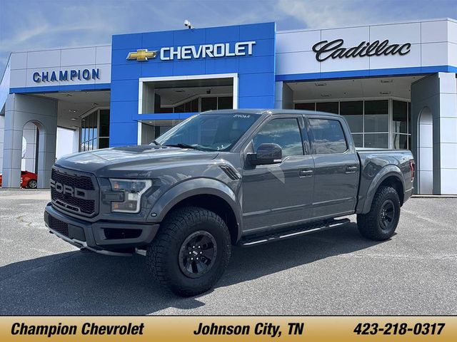 Gray (Lead Foot) 2018 Ford F-150 Pickup Truck Four-Wheel Drive Automatic