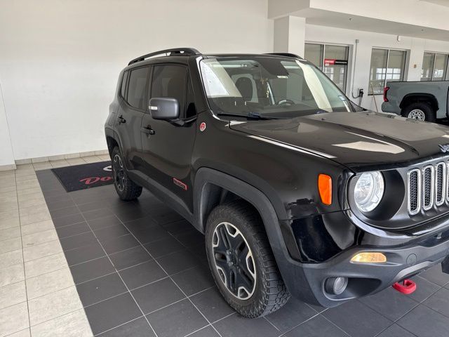 2017 Jeep Renegade Trailhawk Black at DeMontrond Mazda