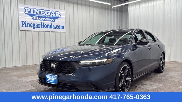 Canyon River Blue Metallic 2026 Honda Accord Sedan Front-Wheel Drive Continuously Variable Transmission