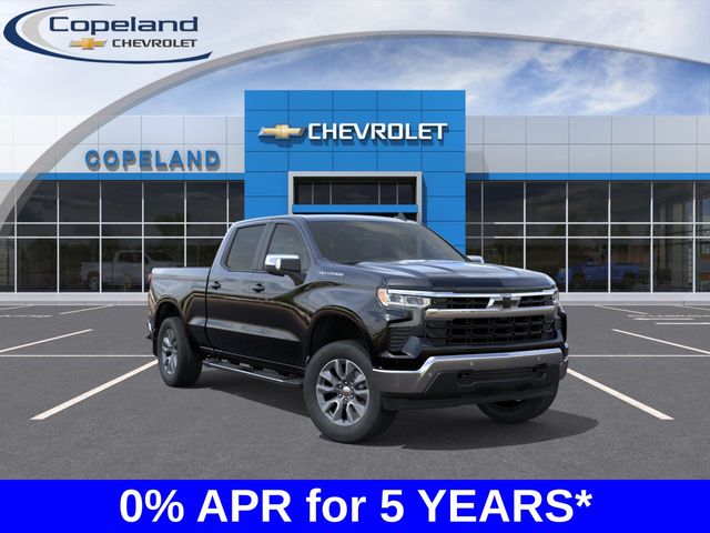 Black 2026 Chevrolet Silverado 1500 Pickup Truck Four-Wheel Drive Automatic