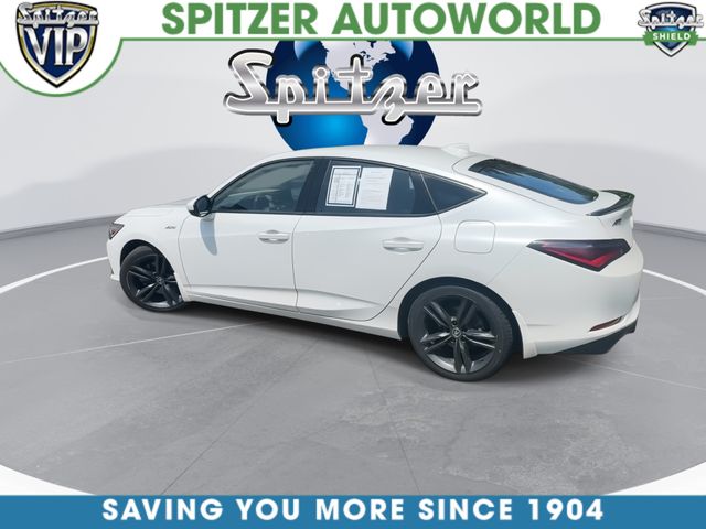 2023 Acura Integra A-Spec Package White at South Hills Kia