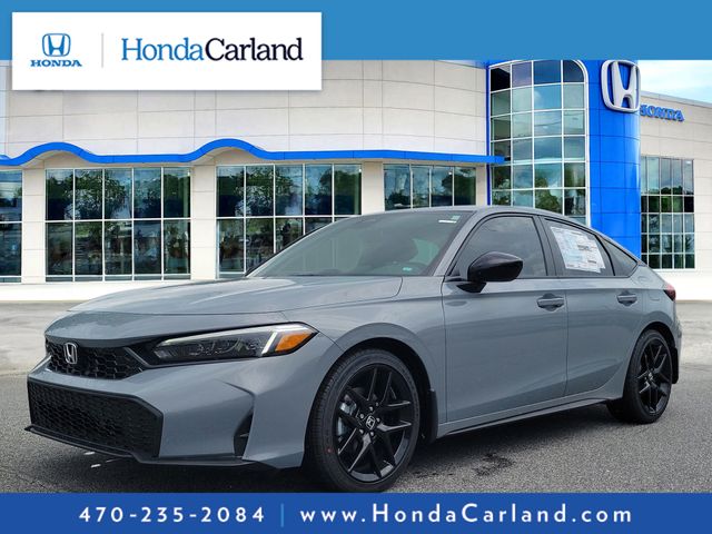 Urban Gray 2026 Honda Civic Hatchback Hatchback Front-Wheel Drive Continuously Variable Transmission