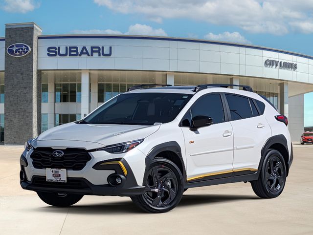 Crystal White Pearl 2025 Subaru Crosstrek SUV / Crossover All-Wheel Drive Continuously Variable Transmission
