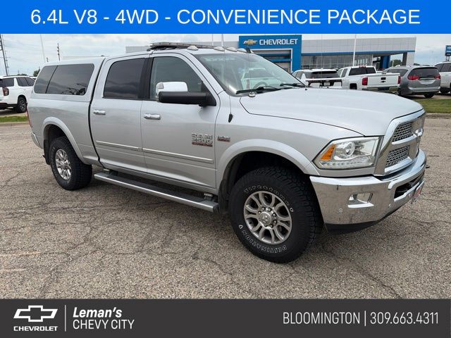 Bright Silver Clearcoat Metallic 2016 RAM 2500 Pickup Truck Four-Wheel Drive 6-Speed Automatic