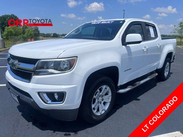 Summit White 2017 Chevrolet Colorado LT Crew Cab RWD Pickup Truck 4X2 8-Speed Automatic