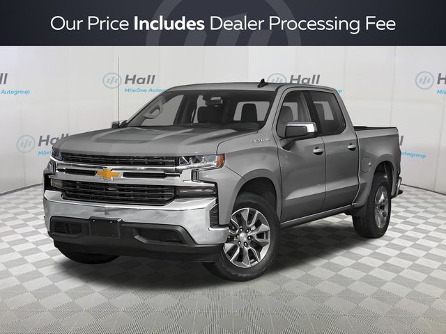 Gray (Satin Steel Metallic) 2021 Chevrolet Silverado 1500 Pickup Truck Four-Wheel Drive 8-Speed Automatic