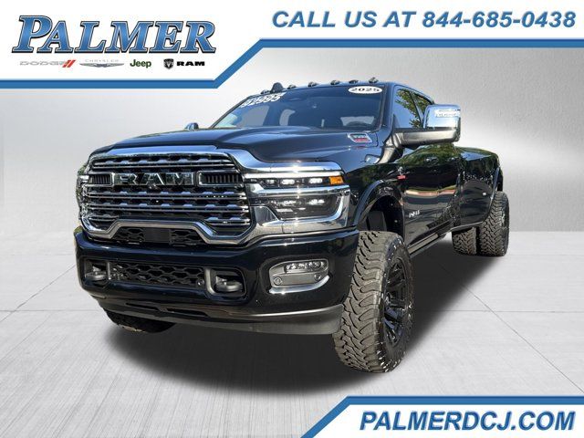 Diamond Black 2025 RAM 3500 Pickup Truck Four-Wheel Drive 8-Speed Automatic
