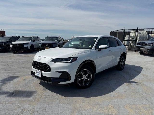 Platinum White Pearl 2024 Honda HR-V SUV / Crossover All-Wheel Drive Continuously Variable Transmission