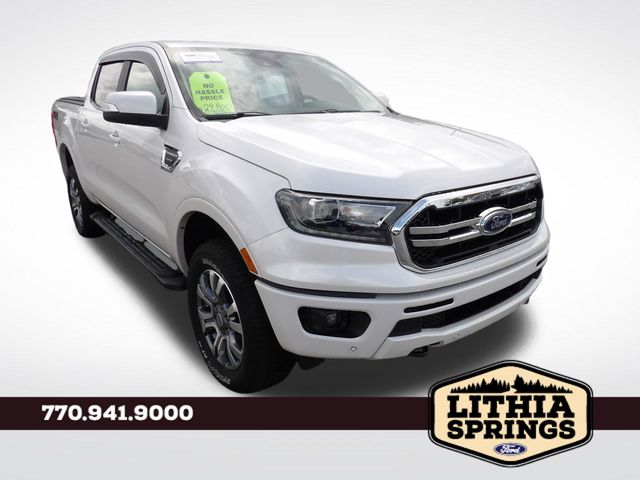 White Platinum Clearcoat 2019 Ford Ranger Pickup Truck Four-Wheel Drive Automatic