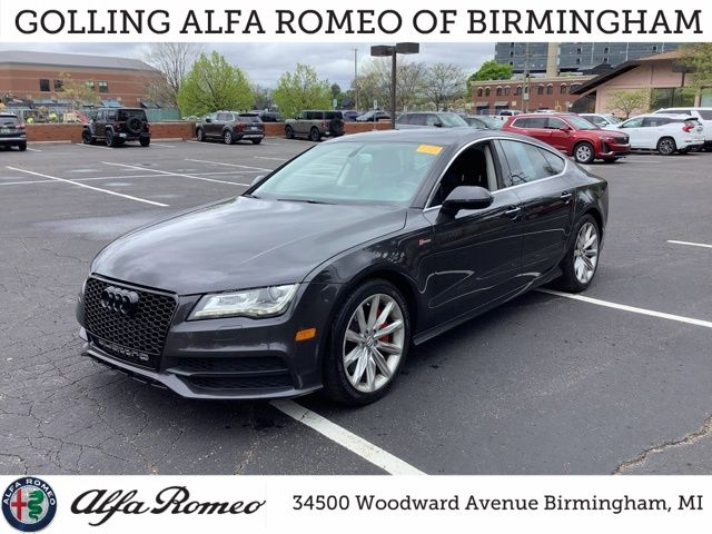 Black 2012 Audi A7 3.0T quattro Prestige AWD Sedan All-Wheel Drive 8-Speed Automatic