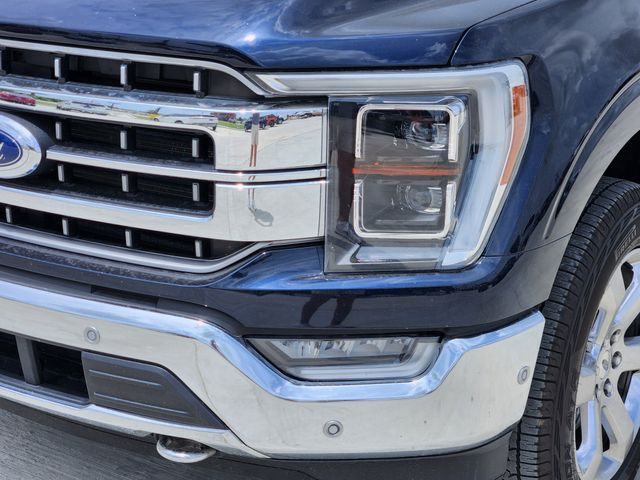 2023 Antimatter Blue Metallic Ford F-150 Lariat 4X4 Truck