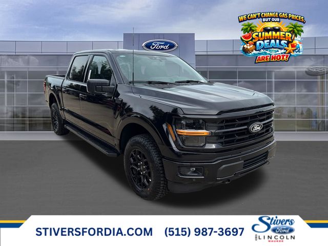Agate Black Metallic 2026 Ford F-150 Pickup Truck Four-Wheel Drive Automatic
