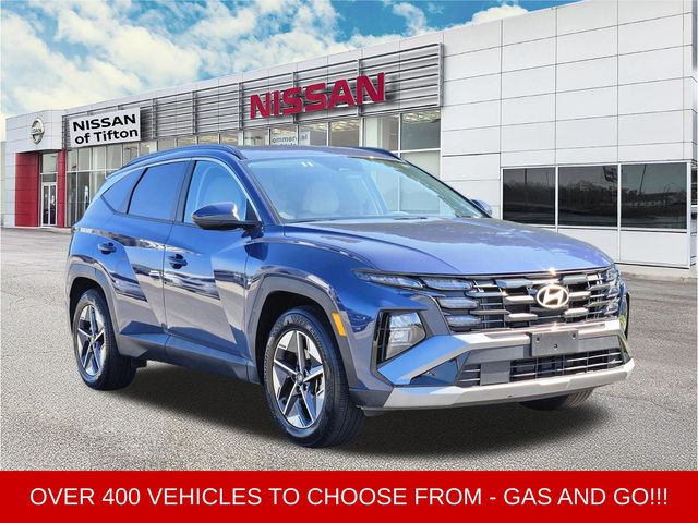 Blue 2025 Hyundai Tucson SEL FWD SUV / Crossover Front-Wheel Drive 8-Speed Automatic