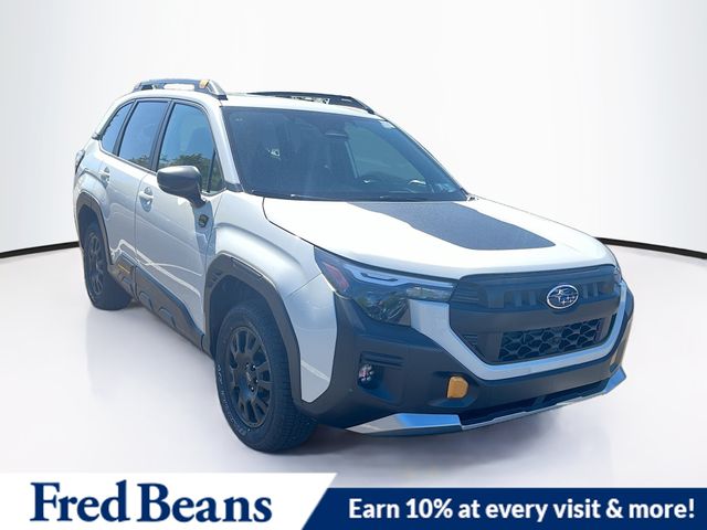 Crystal White Pearl 2026 Subaru Forester SUV / Crossover All-Wheel Drive Continuously Variable Transmission