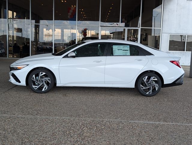 2026 Hyundai Elantra Limited White at DeMontrond Gulf Freeway