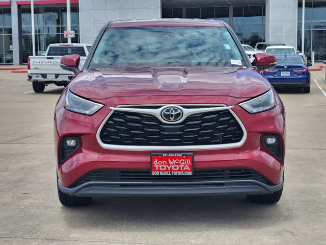 2023 Toyota Highlander LE Red at Don McGill Toyota