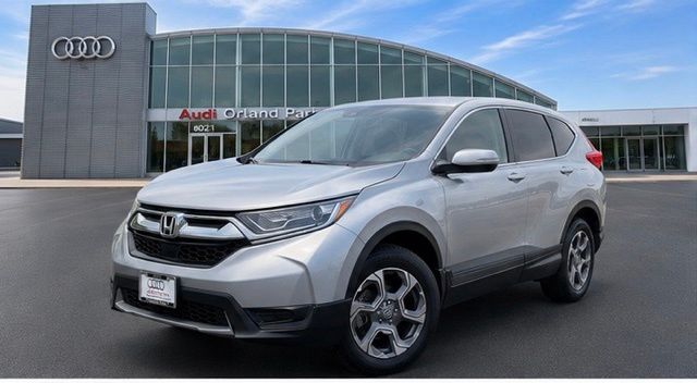Silver 2018 Honda CR-V SUV / Crossover All-Wheel Drive Continuously Variable Transmission