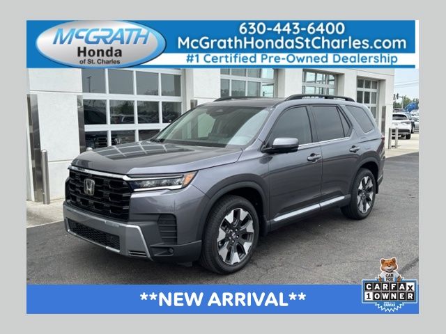 Gray (Modern Steel Metallic) 2026 Honda Pilot SUV / Crossover All-Wheel Drive Automatic