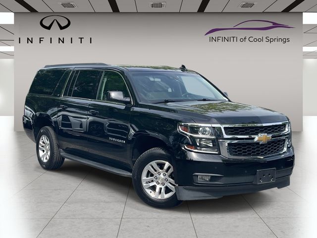 Black 2018 Chevrolet Suburban 1500 LT 4WD SUV / Crossover Four-Wheel Drive 6-Speed Automatic Overdrive