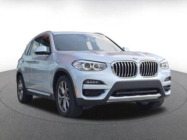 Glacier Silver Metallic 2021 BMW X3 SUV / Crossover All-Wheel Drive 8-Speed Automatic