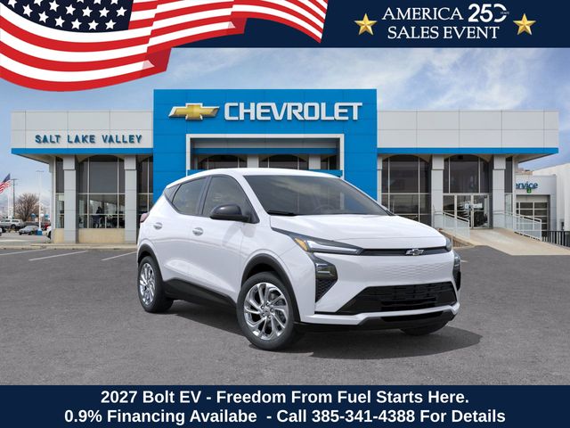 Summit White 2027 Chevrolet Bolt SUV / Crossover Front-Wheel Drive 1-Speed Automatic