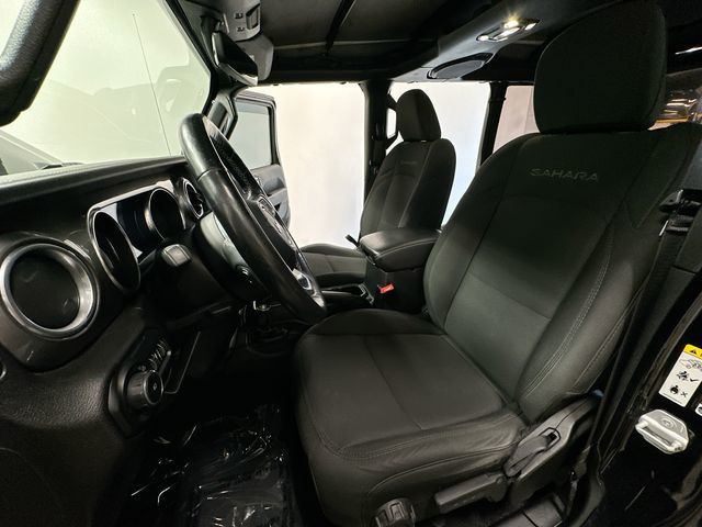 2019 Jeep Wrangler Unlimited Sahara Black at Rochrich Mazda