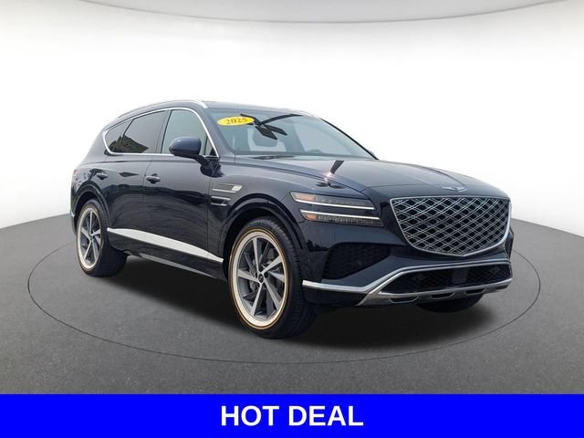 Capri Blue 2025 Genesis GV80 SUV / Crossover All-Wheel Drive 8-Speed Automatic