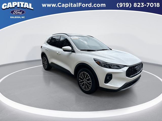Certified 2023 Ford Escape PHEV with VIN 1FMCU0E14PUA22455 for sale in Raleigh, NC