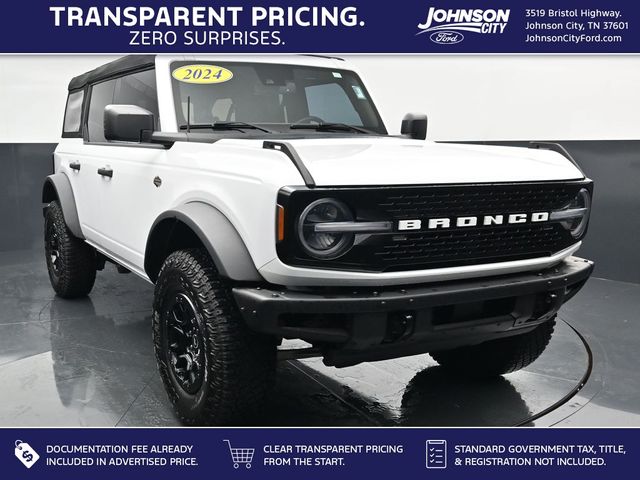 Oxford White 2024 Ford Bronco SUV / Crossover Four-Wheel Drive Automatic