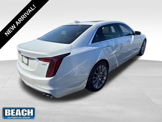 Crystal White Tricoat 2020 Cadillac CT6 3.6L Luxury AWD Sedan All-Wheel Drive Automatic